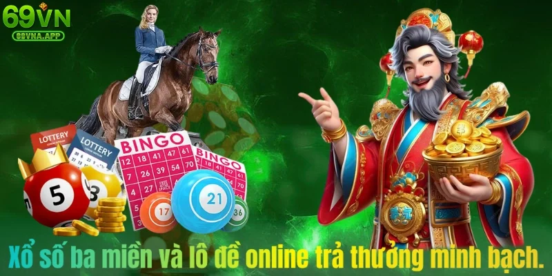Xổ số ba miền và lô đề online trả thưởng minh bạch.